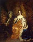 Netscher Caspar Portrait of Mary Stuart II  - Hermitage
